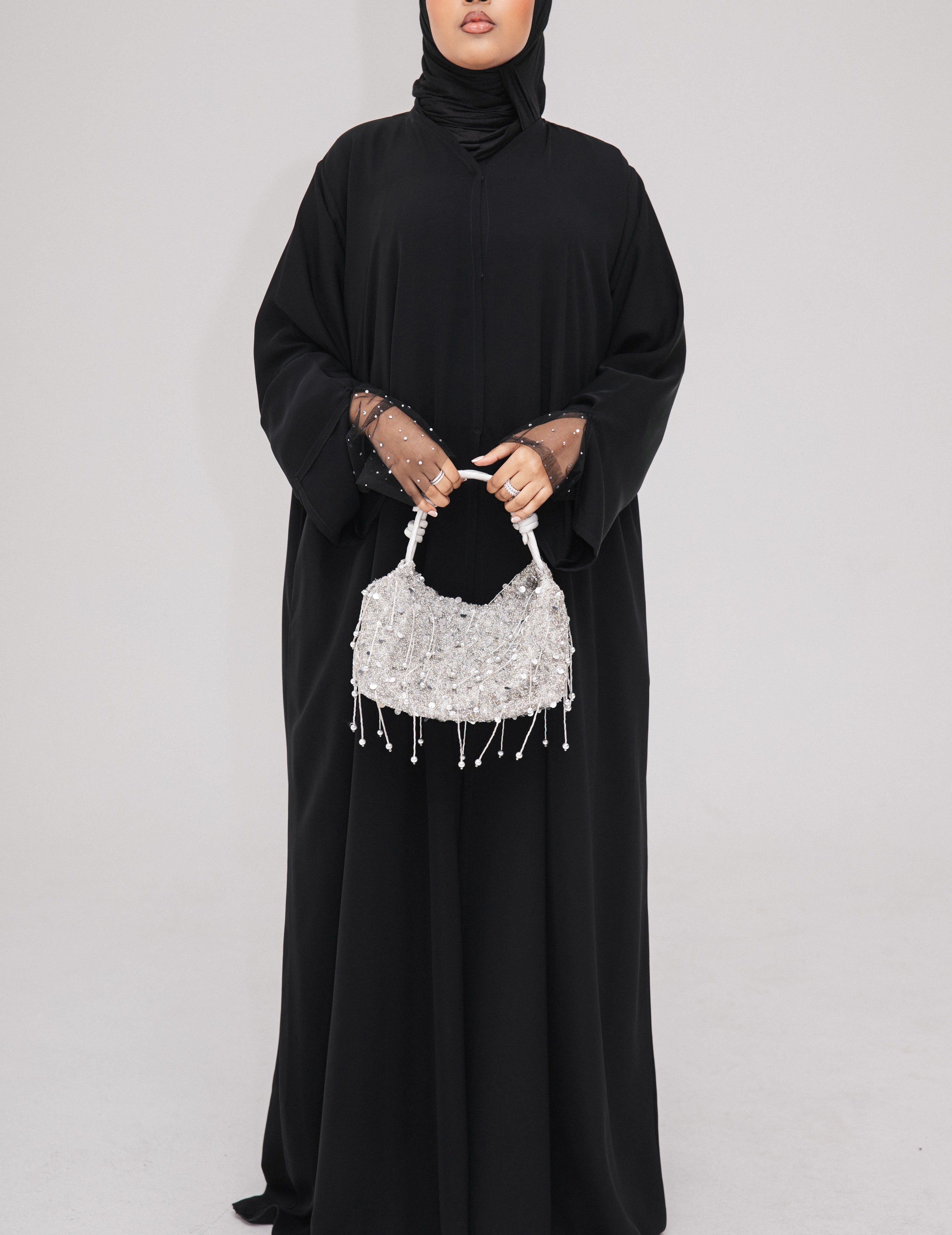 Diamond Sleeve Abaya