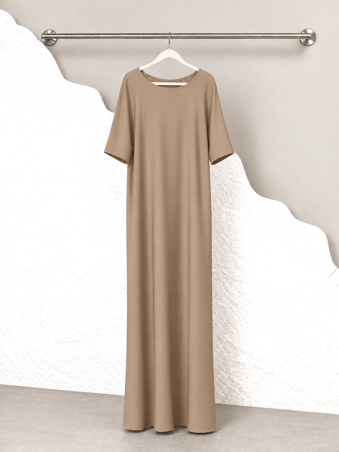 Beige Slip Dress (Pre-order)