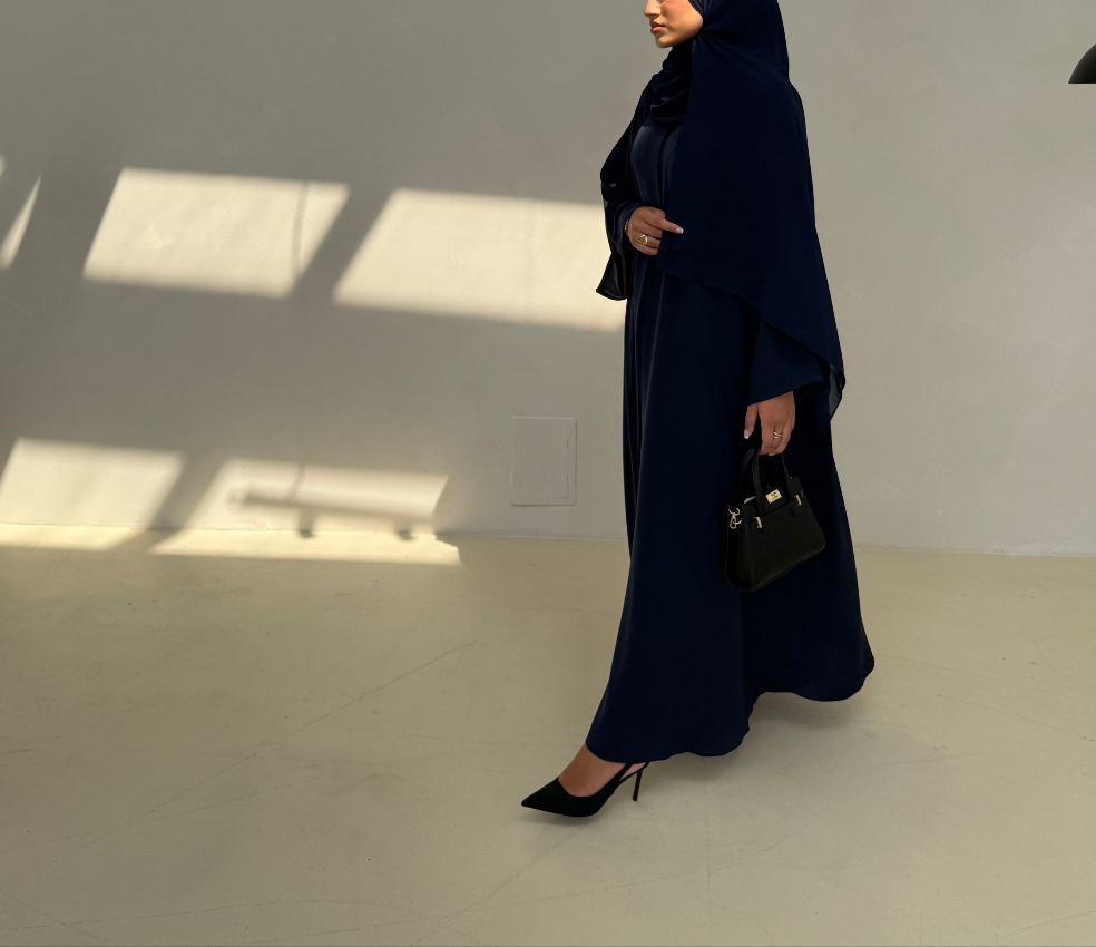 Navy Korean Elegance