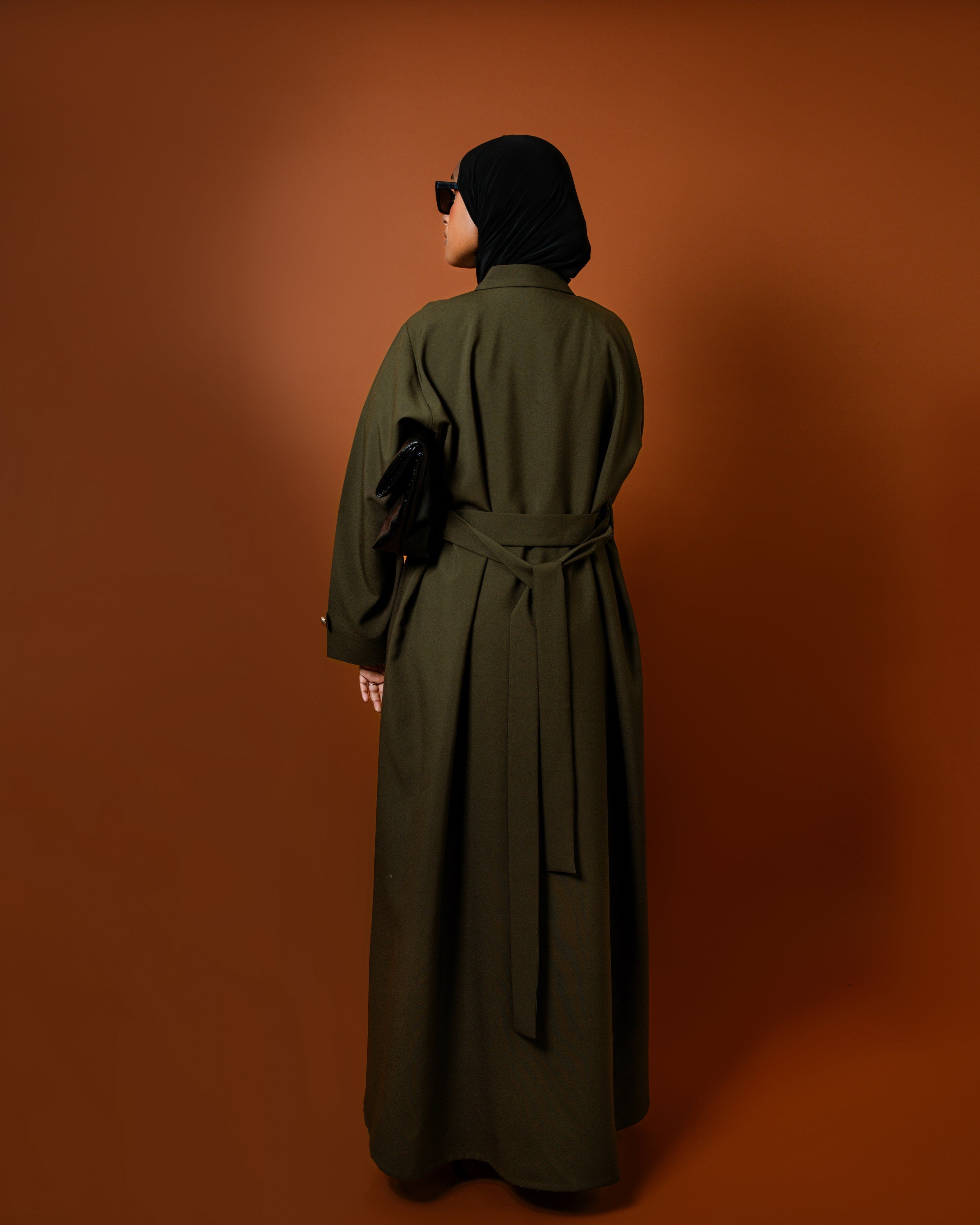 Olive - Blazer Abaya