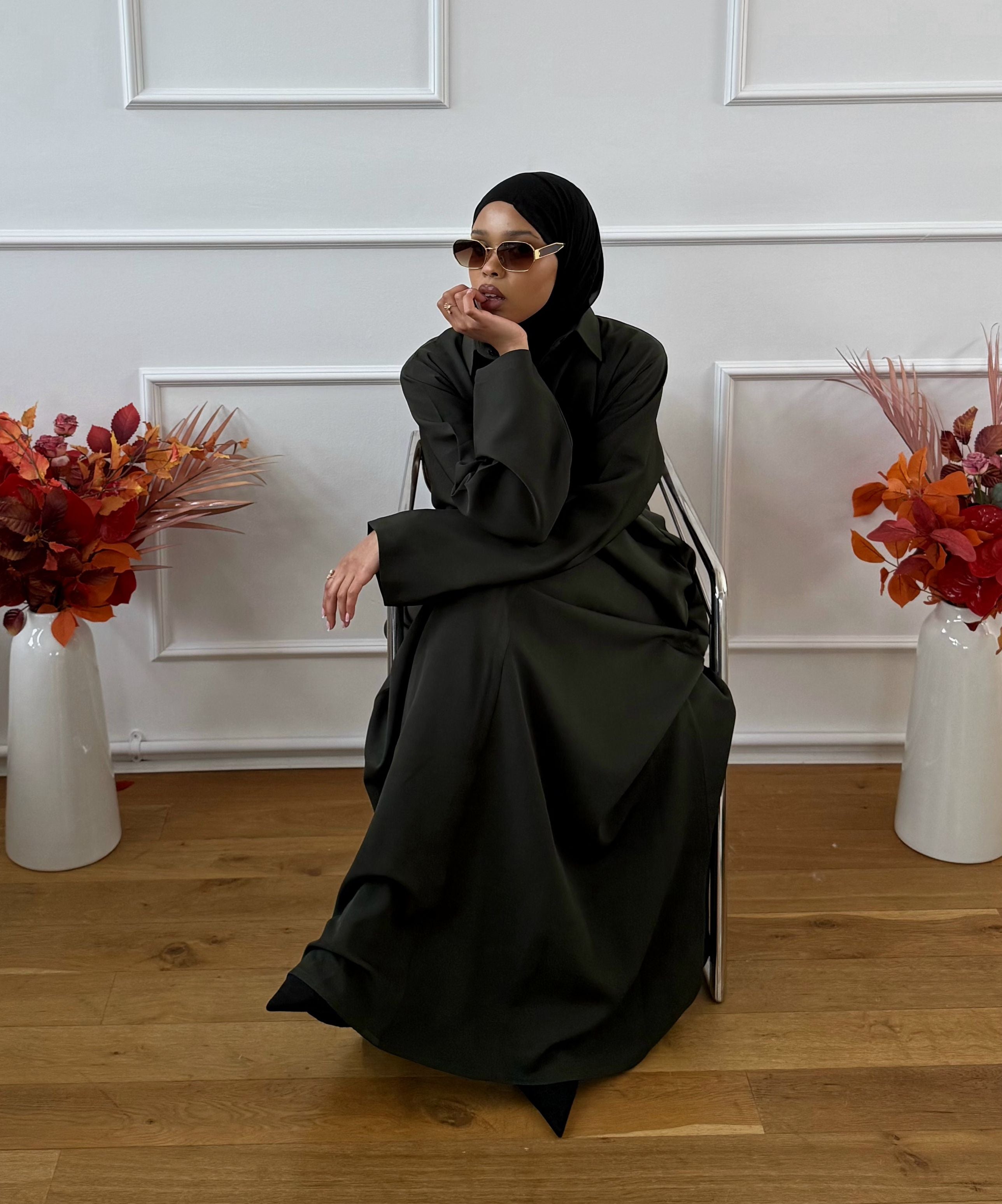 Forest Abaya Shirt