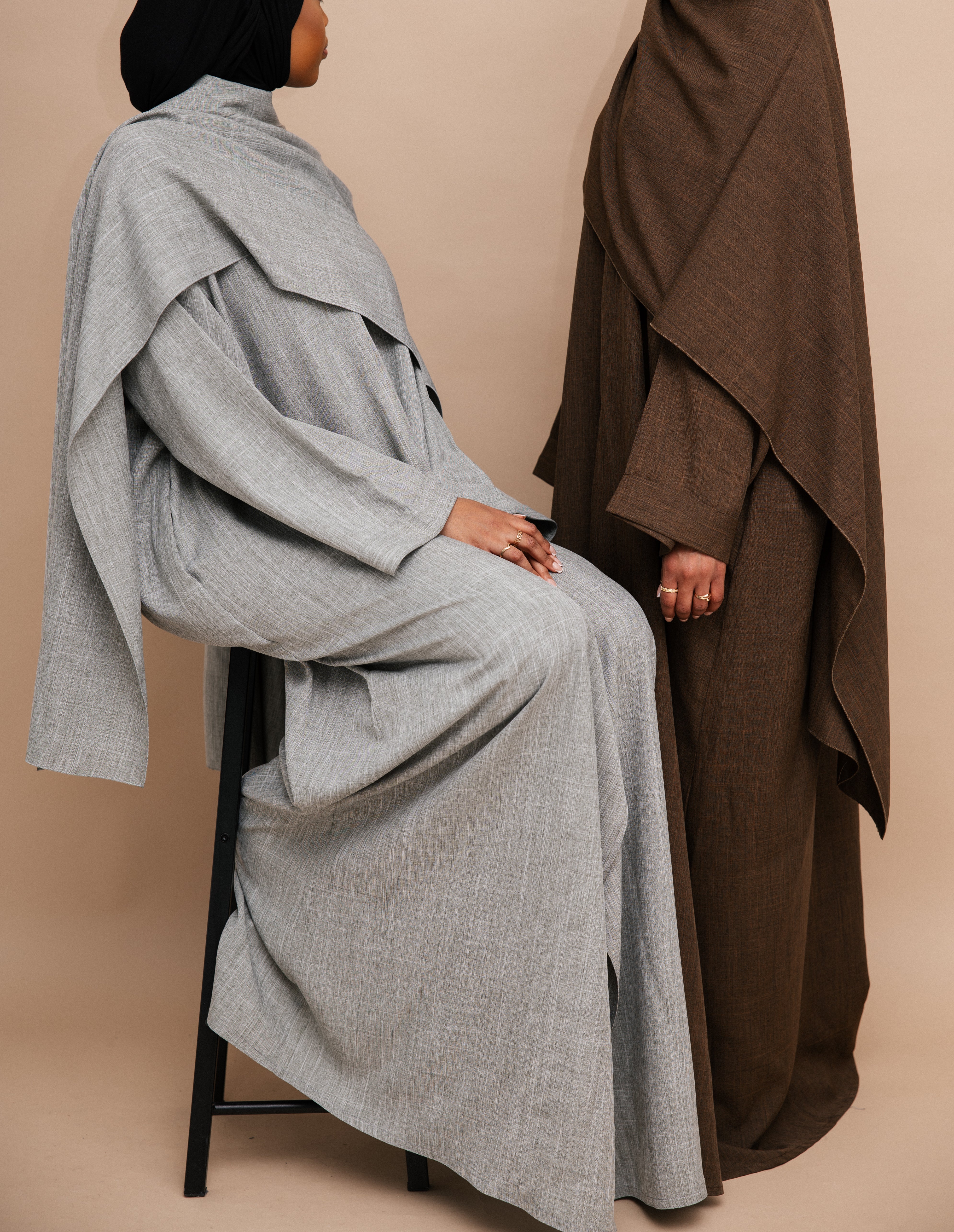 Mocha Closed Cloak