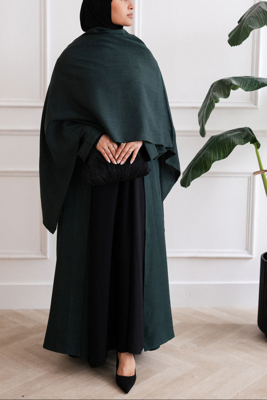 Green Closed Cloak