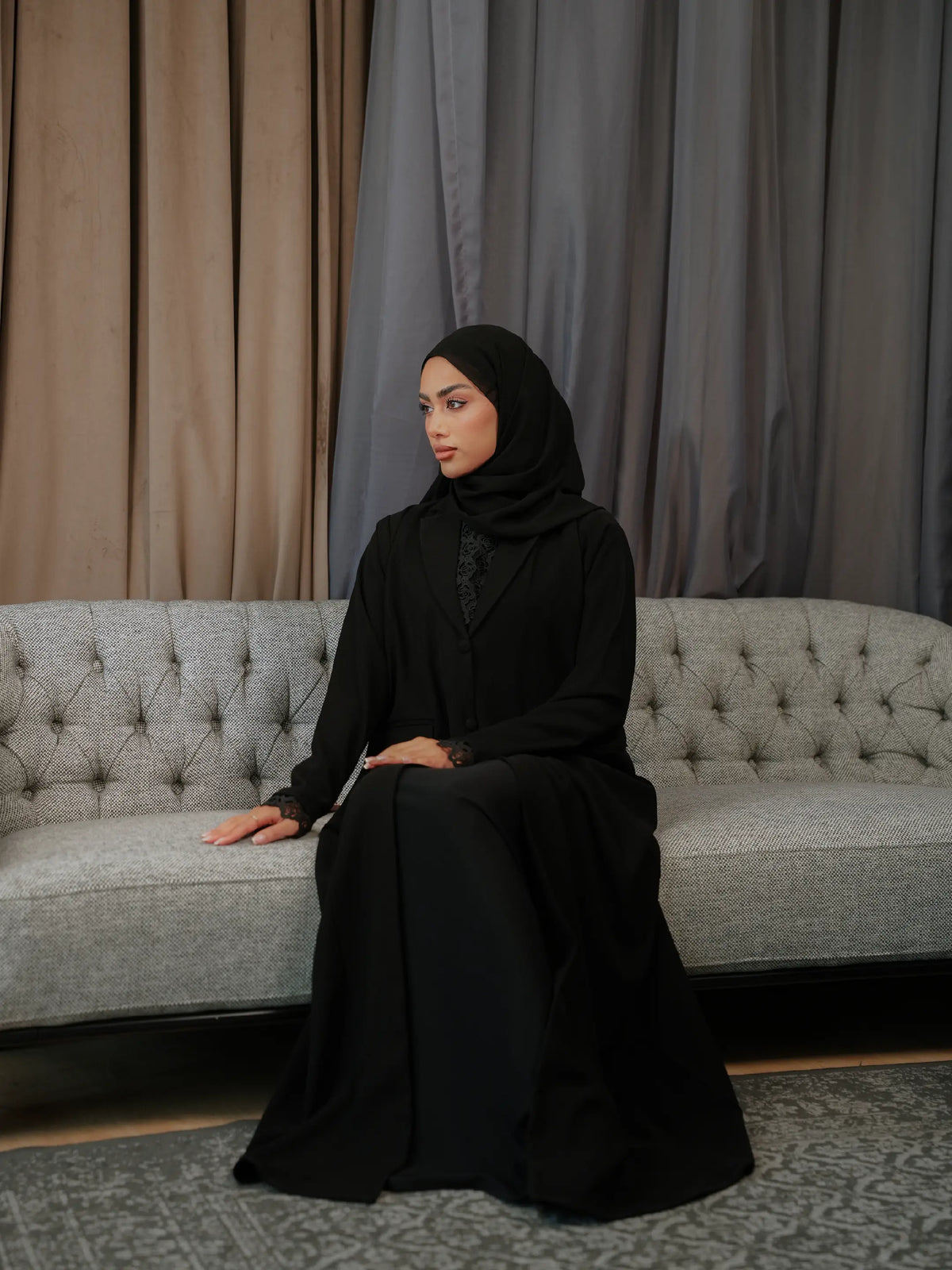 Midnight Lace Blazer (Pre-order)
