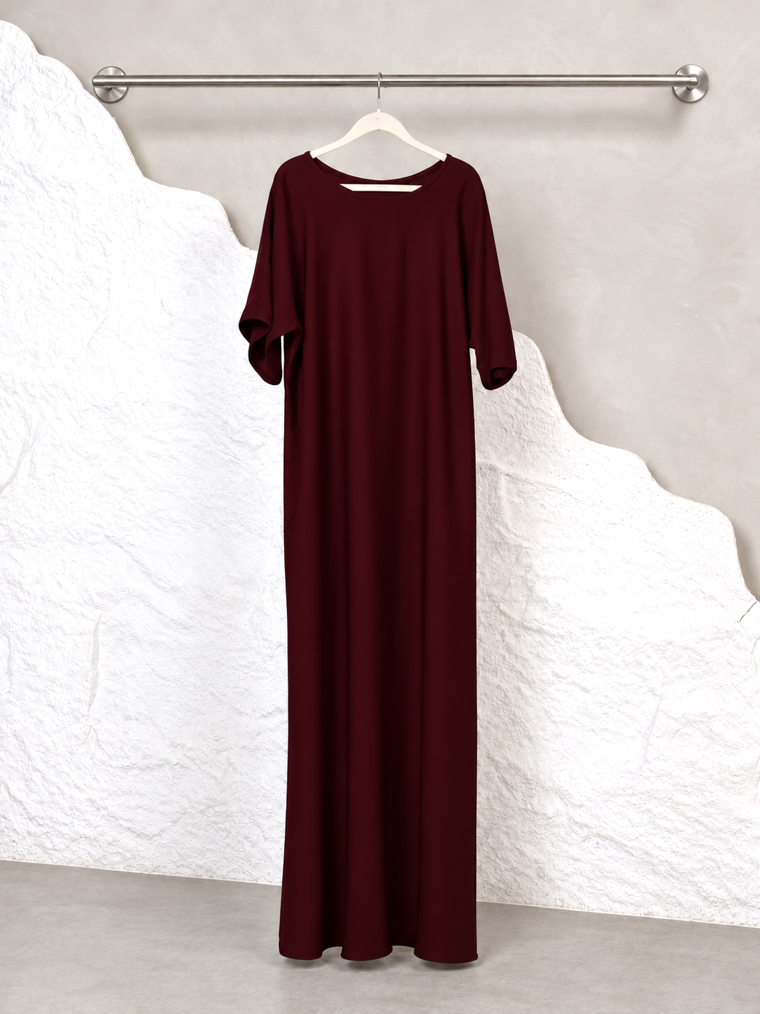 Burgundy Slip Dress (Pre-order)