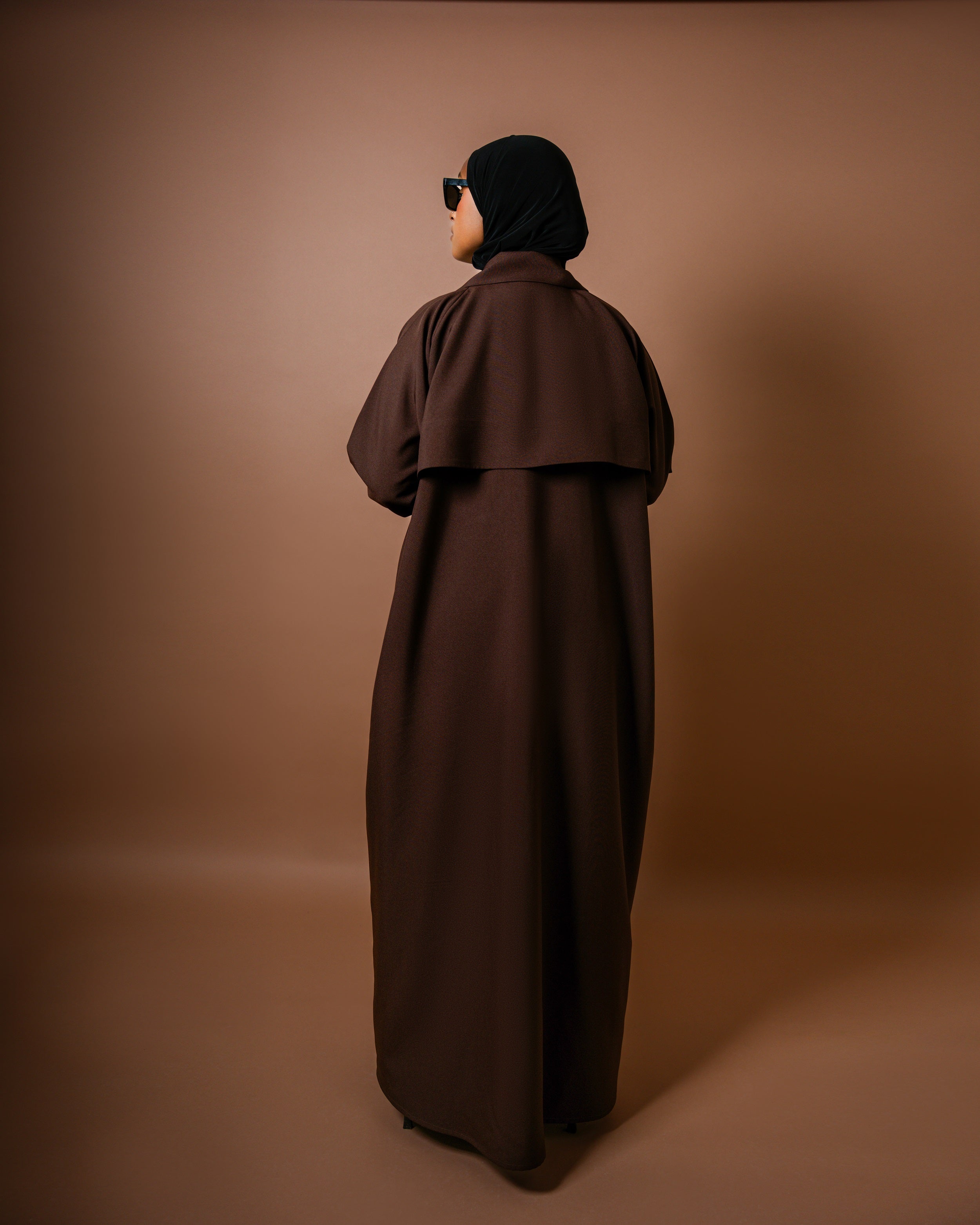 Mocha - Trench Abaya