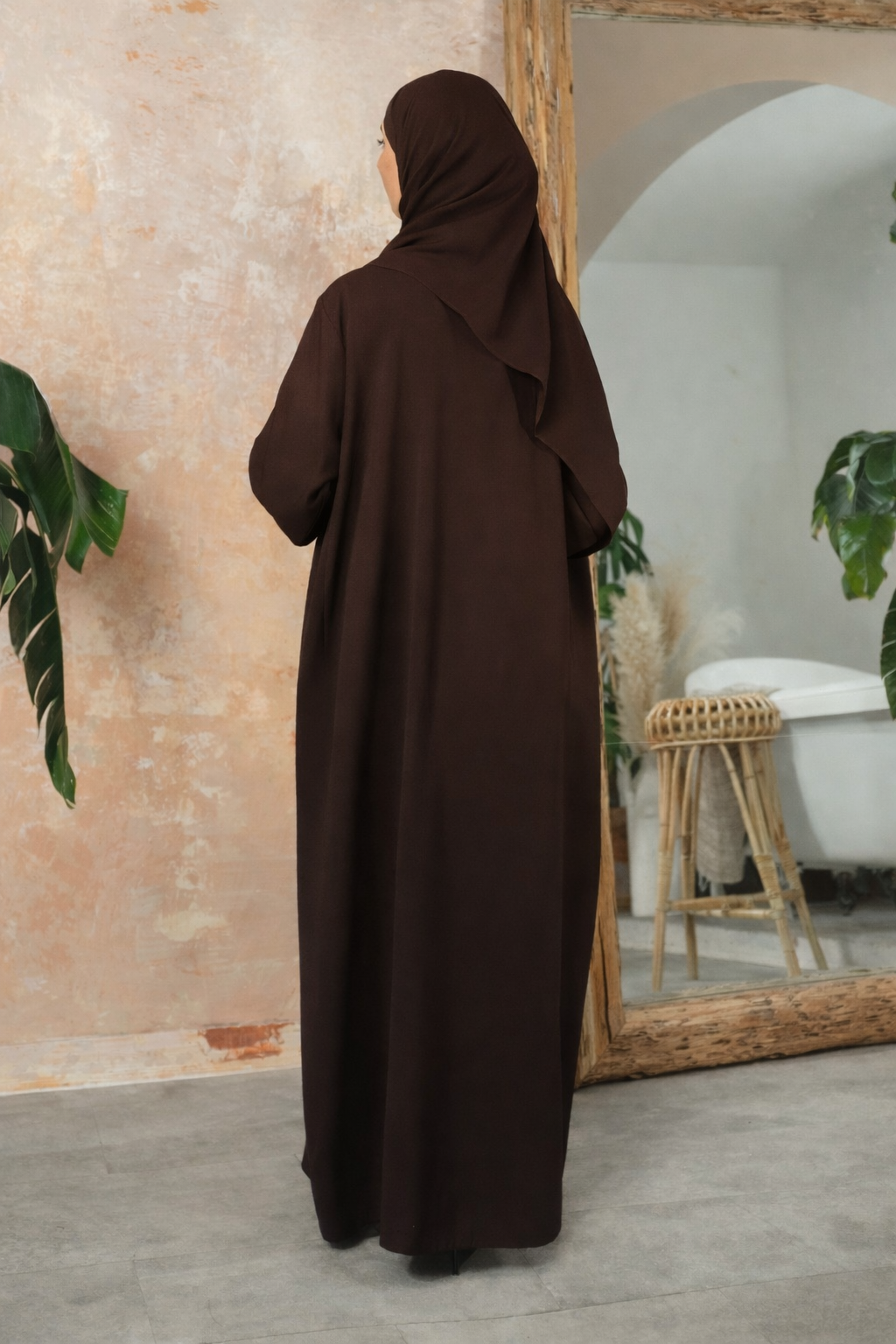 Chocolate Truffle Bella Abaya