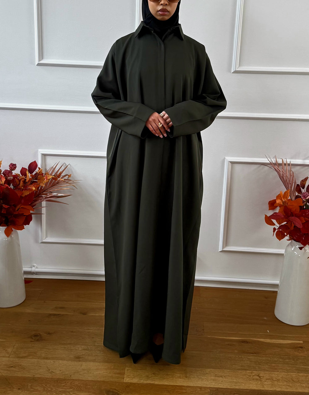 Forest Shirt Abaya (Pre-order)