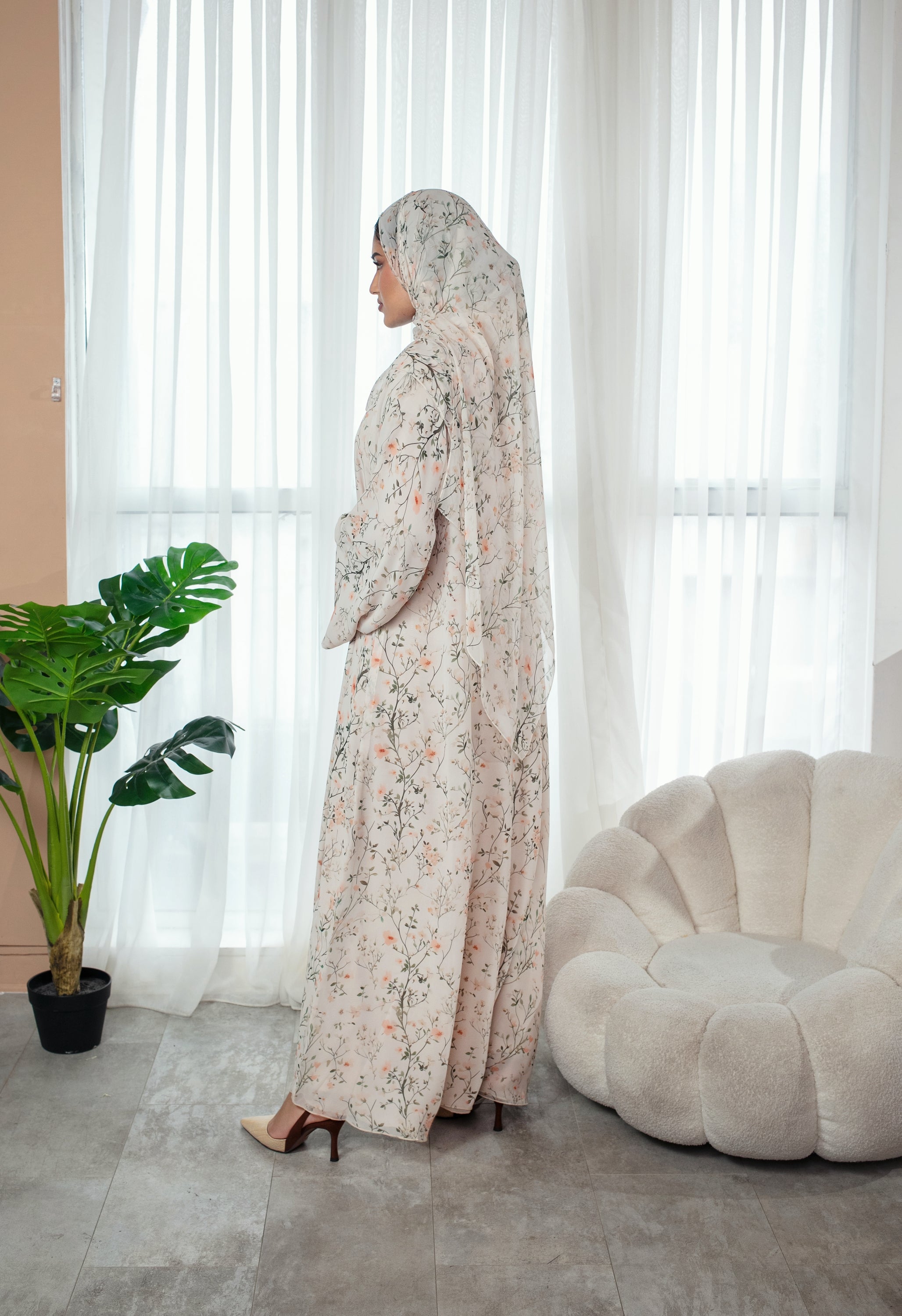 Spring Blossom Abaya